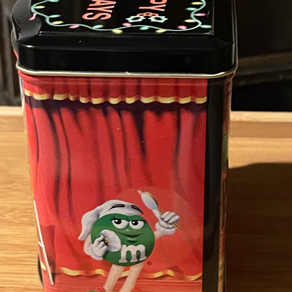 Vintage M&M happy holidays 1998 tin - Picture 9 of 9